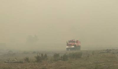 В Башкирии из-за пожара в Баймакском районе эвакуировали жителей деревни Галеево