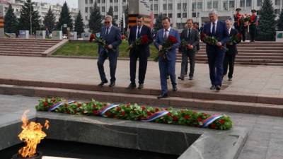 Власти Самарской области почтили память жертв Второй мировой войны