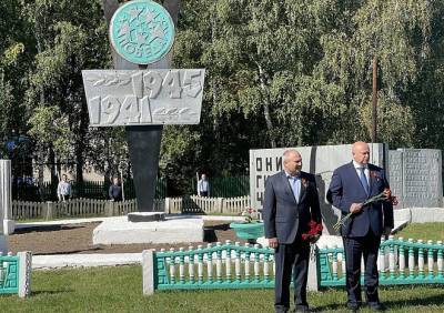 В Рязанской области заложили аллею на родине героя СССР Александра Фирсова