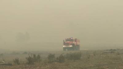 В Башкирии закрыли междугороднюю трассу из-за лесного пожара