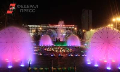 В Красноярске покажут светомузыкальное шоу фонтанов