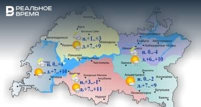 Сегодня в Татарстане местами небольшой дождь и до +11 градусов