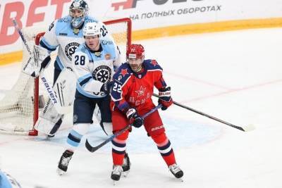 «Сибирь» проиграла ЦСКА в овертайме с минимальным счетом