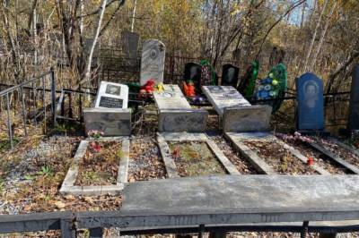 Вандалы осквернили центральное кладбище Хабаровска