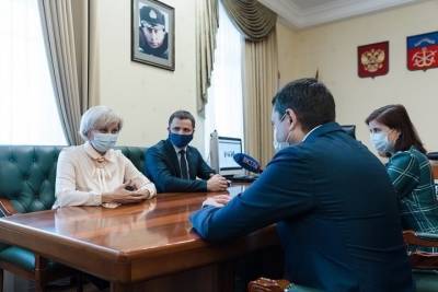 Новый главврач Кандалакшской больницы рассказала губернатору о планах
