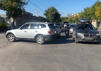 Рязанец на BMW утроил аварию на улице Горького