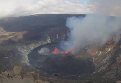 На Гавайях началось извержение одного из самых активных вулканов