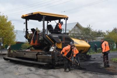 Ремонт дорог в частном секторе в Иванове подходит к концу