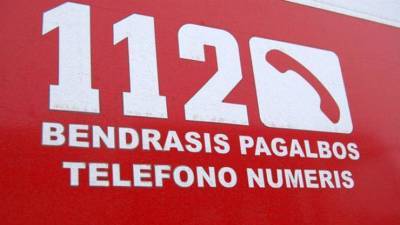 С 1 октября в Литве остается один номер для вызова экстренной помощи – 112