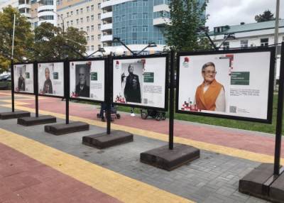 На бульваре Победы в Орле открылась уникальная фотовыставка