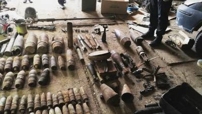 Под Выборгом у погибшего "чёрного копателя" нашли арсенал из сотни боеприпасов