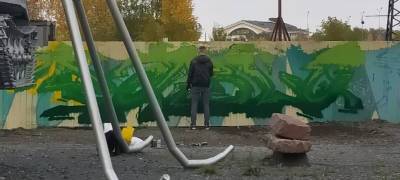 В Петрозаводске нежилые дома станут «холстом» для уличных художников