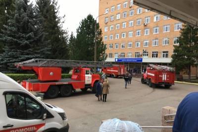 Пожарные провели тренировку в ОКБ Твери