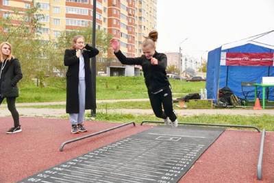 Спортивную площадку по стандартам ГТО открыли в Серпухове