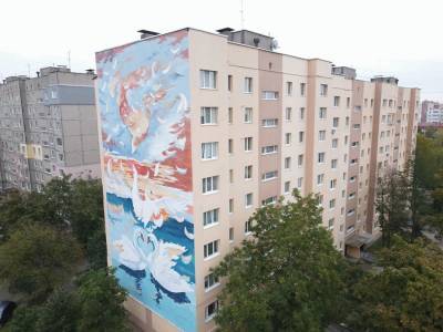 В Виннице стены домов украсили новыми муралами, фото | Новости и события Украины и мира, о политике, здоровье, спорте и интересных людях
