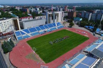 Реконструкция Северной трибуны стадиона «Трудовые резервы» в Курске близится к концу