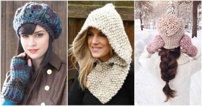 14 стильных вязаных шапок, которые помогут с комфортом пережить зиму