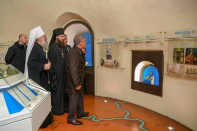 Минниханов накануне посетил Раифский монастырь