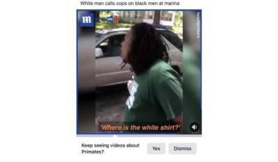 Facebook пометил словом «примат» видео с темнокожим