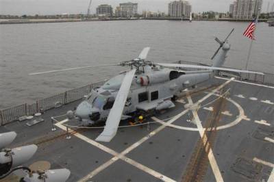 Береговая охрана США прекратила поиски экипаж упавшего в воду вертолета MH-60
