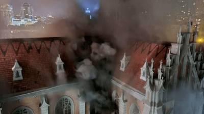 Причиной пожара в костеле Святого Николая было короткое замыкание в органе, - МВД