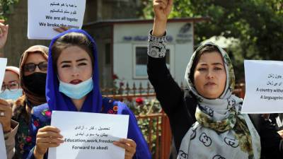 Талибы применили газ против женщин