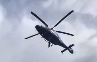 Видео с “плывущим” по небу вертолетом озадачило Сеть