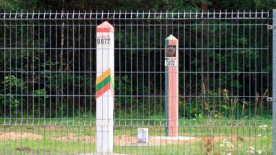 Во 2-й половине сентября Литва начнет строительство заграждения на границе с Белоруссией