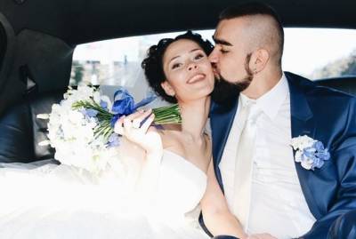 Юлия Санина и Валерий Бебко в годовщину венчания показали свадебные фото