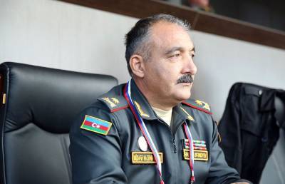 Командующий Сухопутными войсками ВС Азербайджана находится с визитом в Москве (ФОТО)