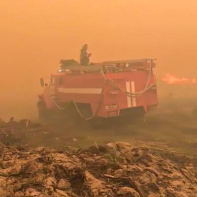 Оставшиеся лесные пожары в Якутии действуют на площади около 100 тыс. гектаров