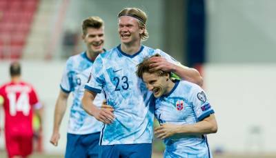 Норвегия обыграла Латвию и возглавила группу в квалификации на ЧМ-2022