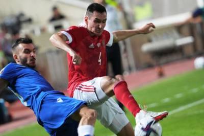 Российские футболисты обыграли киприотов в матче отборочного турнира ЧМ