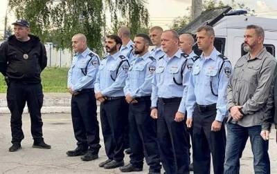 В Умань прибыли полицейские из Израиля на время празднования Рош га-Шана