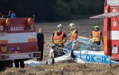 В Чехии упал спортивный самолет, есть жертвы