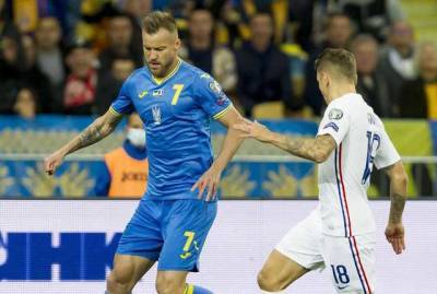 Сборная Украины упустила победу над Францией в отборе ЧМ-2022