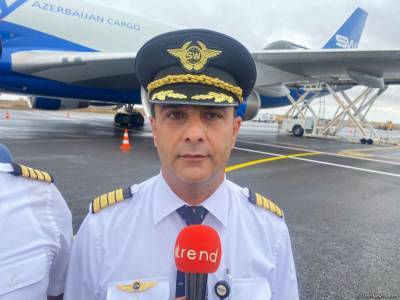 Уверен, что в ближайшее время будут организованы рейсы и в другие аэропорты на территории Карабаха – капитан самолета