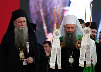 Патриарх Сербский провел интронизацию митрополита в Черногории на фоне протестов - unn.com.ua - Украина - Киев - Сербия - Черногория - Подгорица