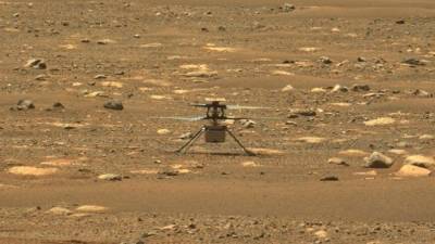 Вертолет Ingenuity совершил успешный полет на Марсе