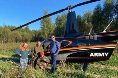 В Ярославской области потерявшегося грибника нашли при помощи вертолета