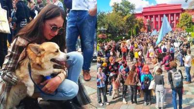 "Нас достало": украинцы в 30 городах вышли на Марш за животных