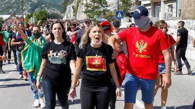 «Это не Сербия». Черногорцы устроили массовые протесты из-за интронизации митрополита Сербской церкви