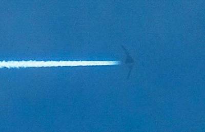 Загадочный стелс-самолет сфотографирован в небе над Филиппинами