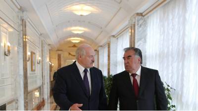Лукашенко и Рахмон обменялись сообщениями: подробности