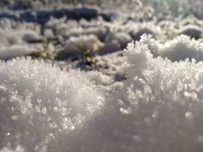 Первый снег выпал в Магаданской области (фото)