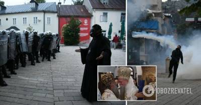 Стычки в Черногории из-за интронизации митрополита – фото и последние новости