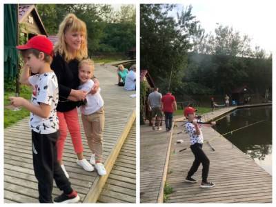 Пугачева с детьми выбралась на рыбалку: видео