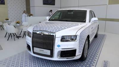 Автомобиль Aurus на водородном топливе представили на ВЭФ