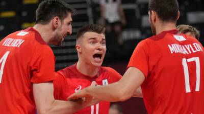 Россия обыграла Финляндию на мужском ЧЕ по волейболу