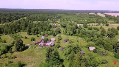 В сети появился ролик о заброшенной деревне в Рязанской области
